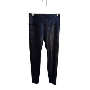 Knix Womens Black Shimmer Sparkly Leggings Size‎ Medium